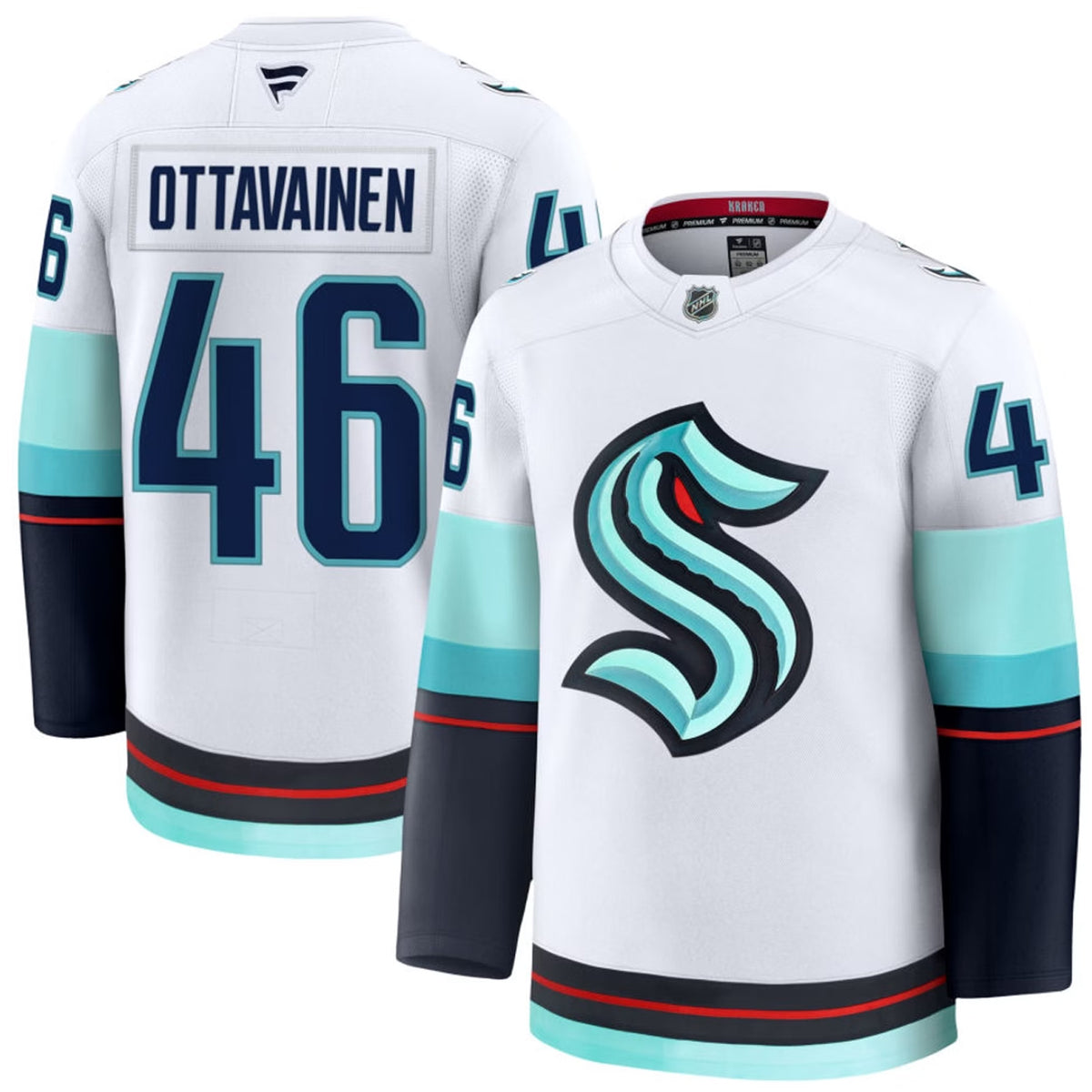 Seattle Kraken Ville Ottavainen #46 Away Jersey