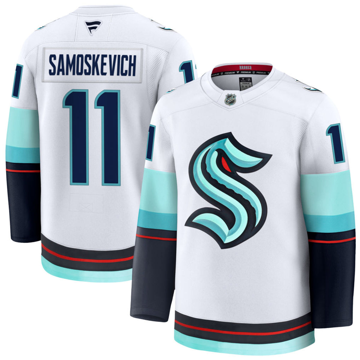 Seattle Kraken Mackie Samoskevich #11 Away Jersey