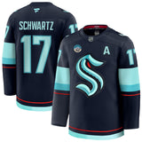 Seattle Kraken Jaden Schwartz #17 Home Jersey