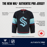 Seattle Kraken Authentic Pro Made In Canada Home Blank Jersey