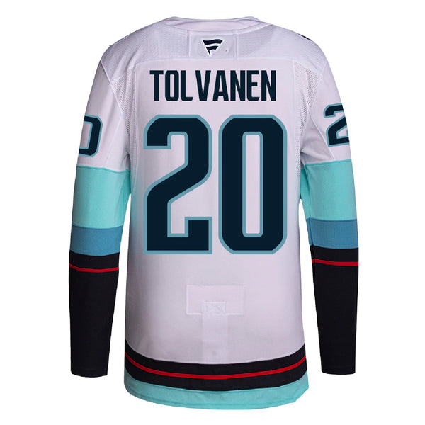 Seattle Kraken Eeli Tolvanen #20 Away Jersey – Seattle Hockey Team
