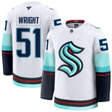 Seattle Kraken Shane Wright #51 Away Jersey