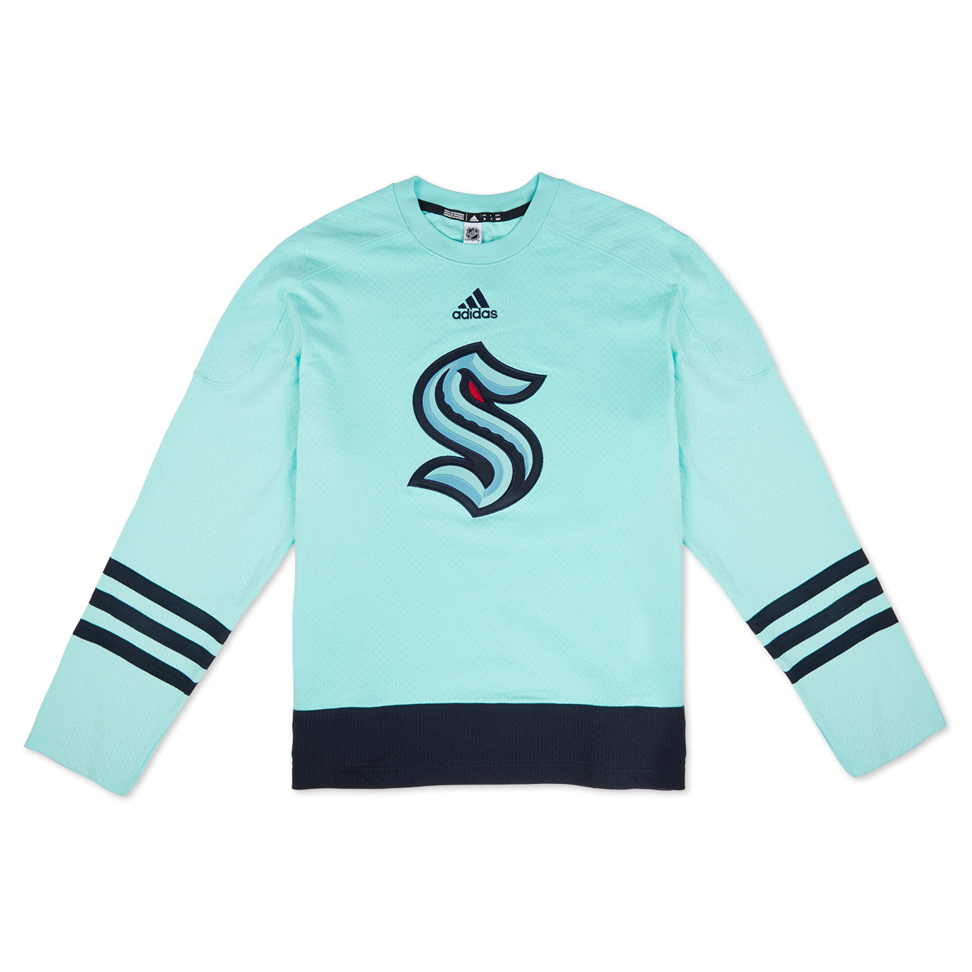  adidas Men's NHL Seattle Kraken Skate Lace Hoodie NHL Hoody  Sweatshirt (S) Navy : Sports & Outdoors