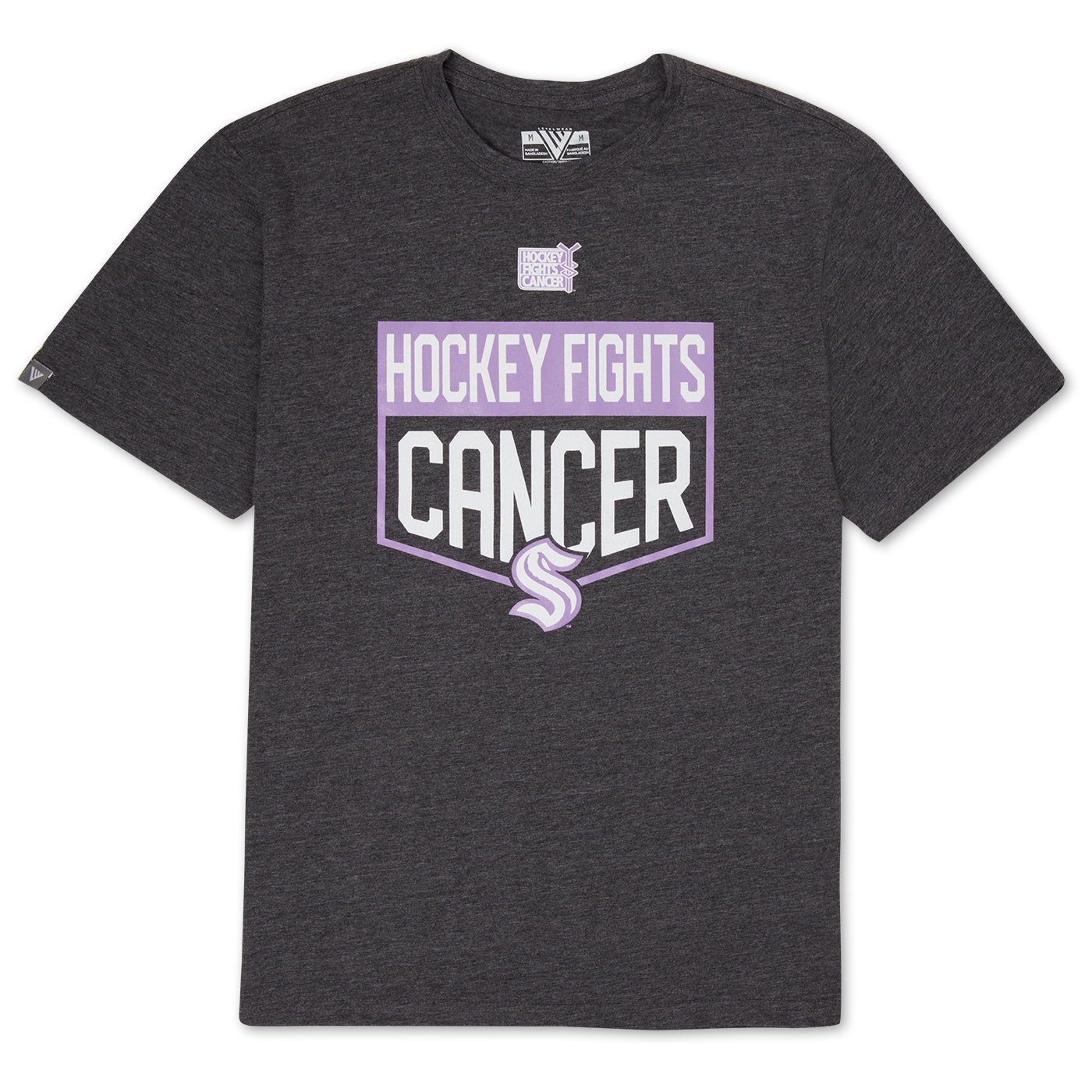 Men's Seattle Kraken adidas White/Purple Hockey Fights Cancer