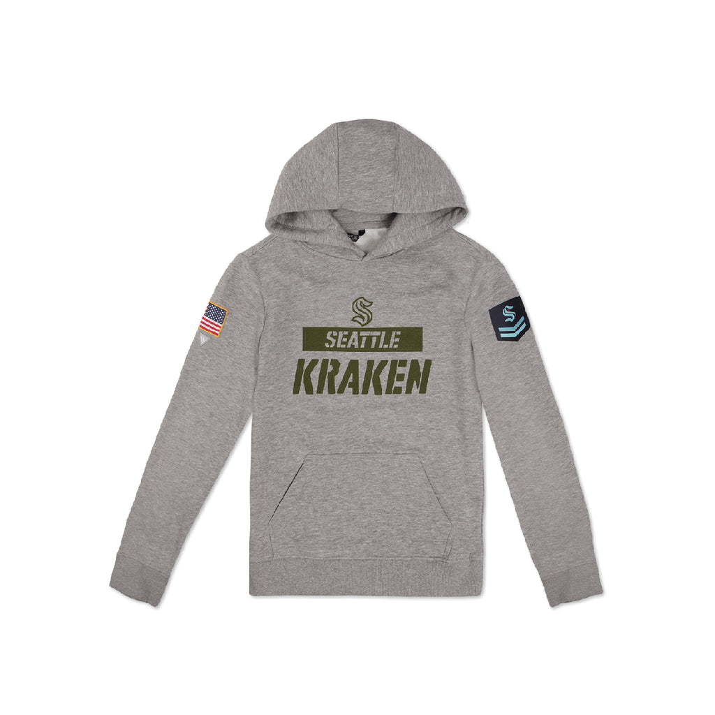 BEST NHL Seattle Kraken Special Military Camo Kits For Veterans