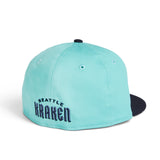 Seattle Kraken New Era 5950 Primary Colorblock Cap