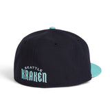 Seattle Kraken Anchor 5950 Rev Colorblock Cap