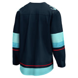 Seattle Kraken Breakaway Mens Blank Home Jersey