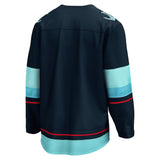 Seattle Kraken Breakaway Mens Home Customized Jersey
