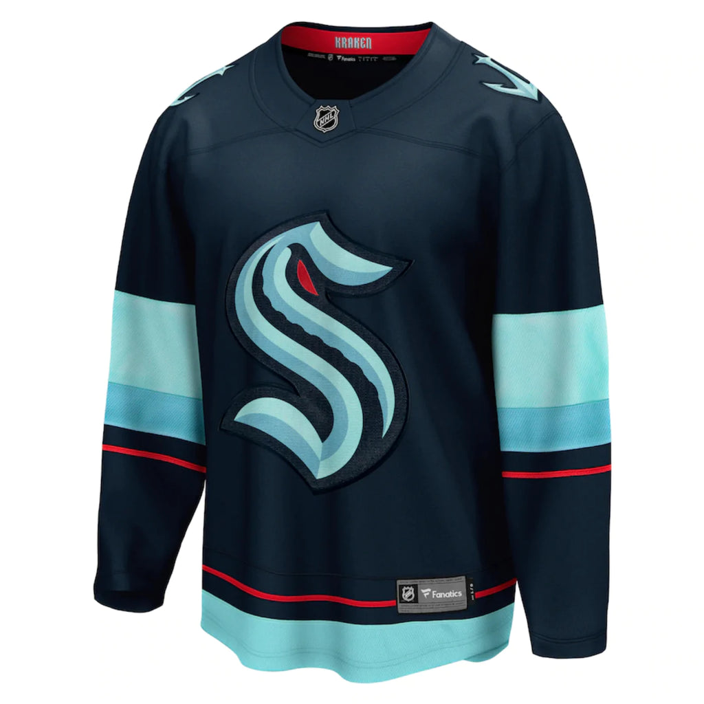 CustomCat Seattle Kraken Anchor Retro NHL T-Shirt Carolina Blue / S
