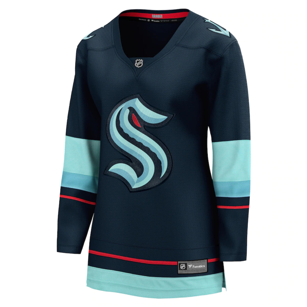 Seattle Kraken Breakaway Womens Blank Home Jersey