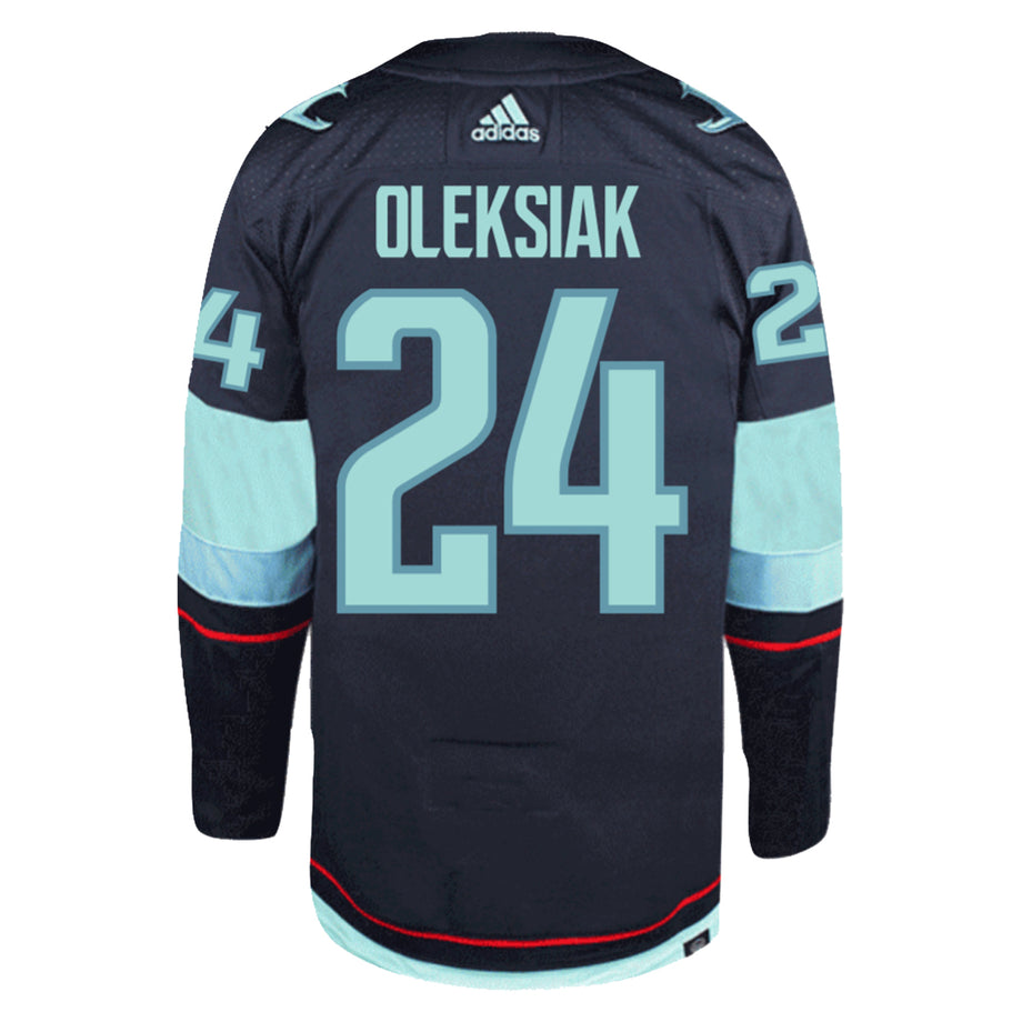 Seattle Kraken Jamie Oleksiak Autographed Navy Adidas Authentic Jersey Size  54 Fanatics Holo Stock #203033 - Mill Creek Sports