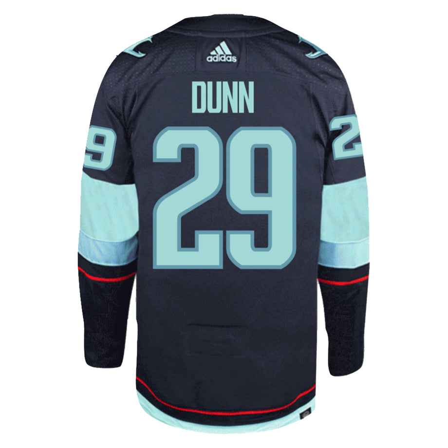 29 DUNN - Seattle Kraken Authentic Adidas Home Player Jersey
