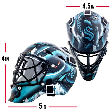 Seattle Kraken Mini Goalie Mask
