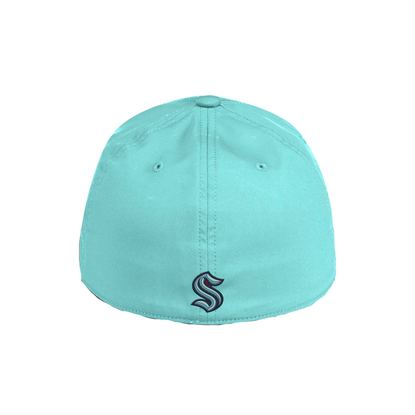 Seattle Kraken adidas Reverse Retro 2.0 Flex Fitted Hat - Aqua