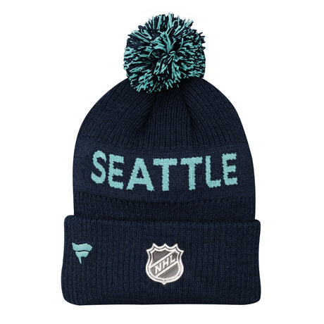 Seattle Kraken Outerstuff Locker Room Youth Beanie