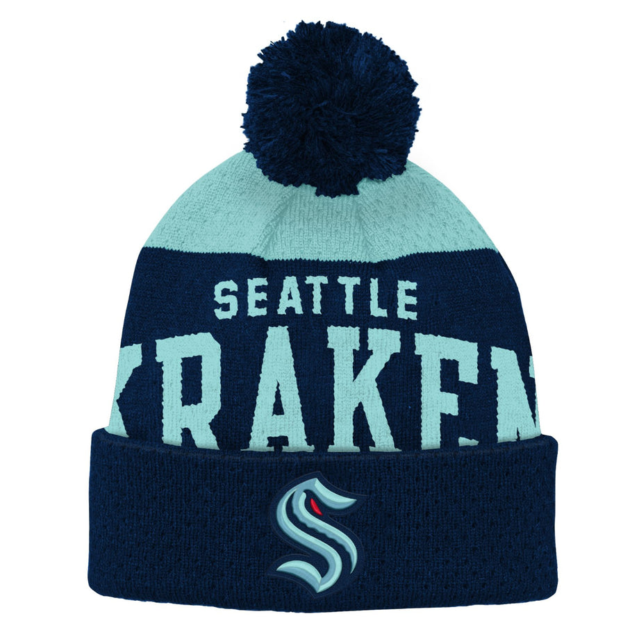 Seattle Kraken Beanie Hat -   Beanie hats, Custom made hats, Hats