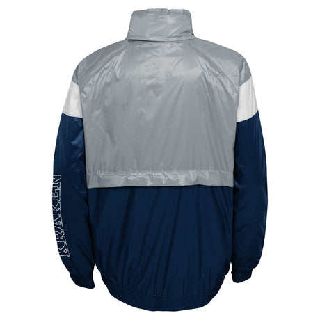 Seattle Kraken Youth Goal Line Stance Full Zip