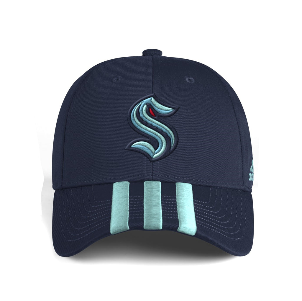 Seattle Kraken '47 Clean Up Adjustable Hat - Deep Sea Blue