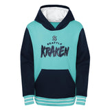 Seattle Kraken Reverse Retro Outerstuff Fleece Youth Hoodie