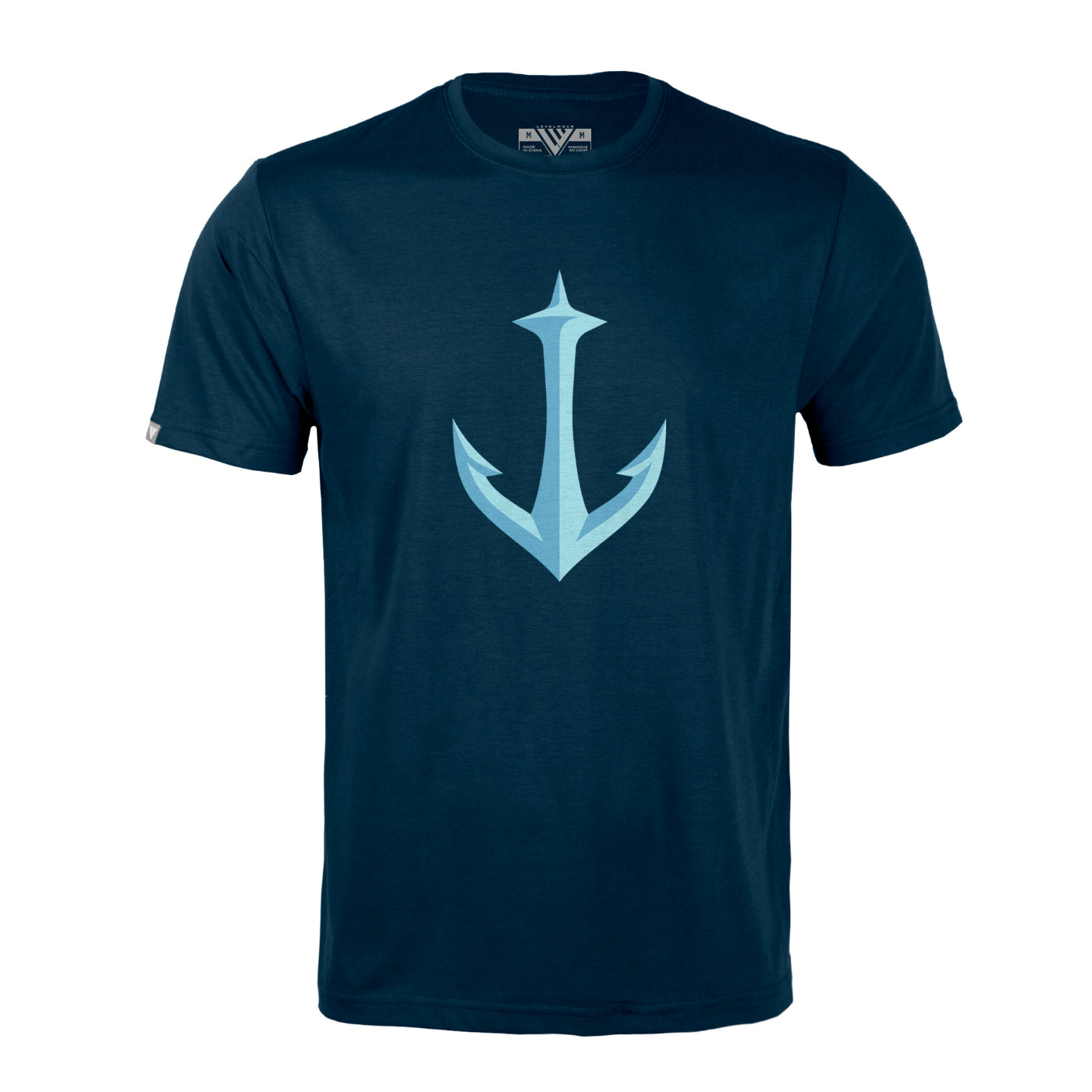 Seattle Kraken Fanatics Branded Women's Primary Logo Long Sleeve V-Neck T-Shirt - Heather Gray