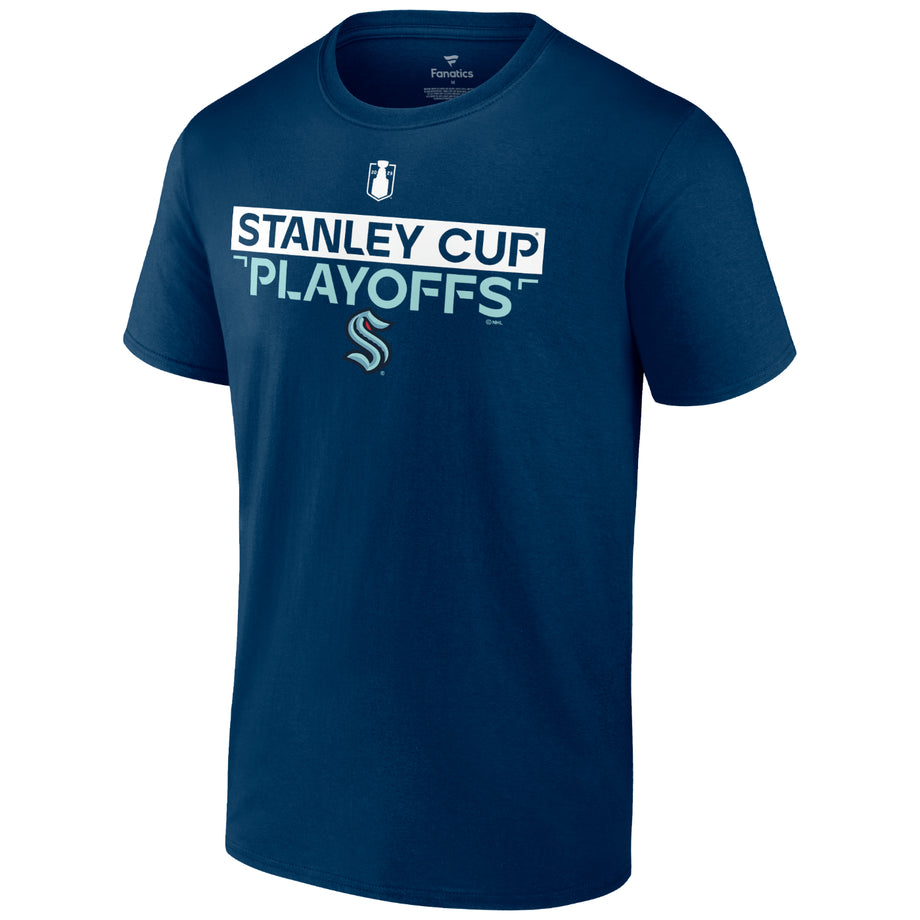 Official Men's Seattle Kraken Navy 2023 Stanley Cup Playoffs T-Shirt,  hoodie, sweater, long sleeve and tank top