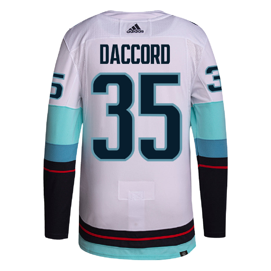 #35 Daccord - Seattle Kraken Authentic Adidas Away Player Jersey - 54