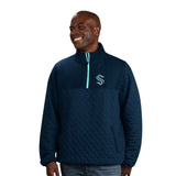 Seattle Kraken G3 Grand Slam Half Zip Pullover